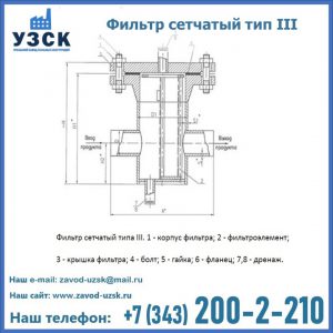Фильтр сетчатый ФС по Т-ММ-11-2003 в Красноярске