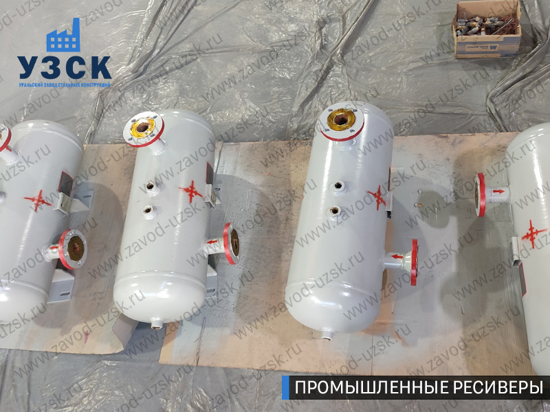 фотография емкостных ресиверов газа Красноярск