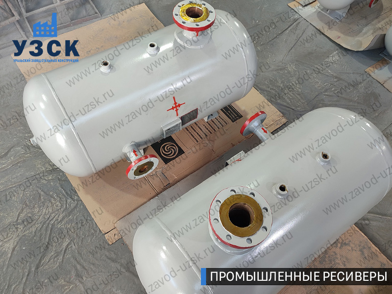 фотография промышленных ресиверовдля газа Красноярск